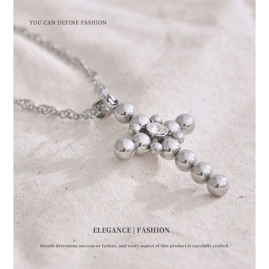 Celestia Cross Necklace - aphoriah