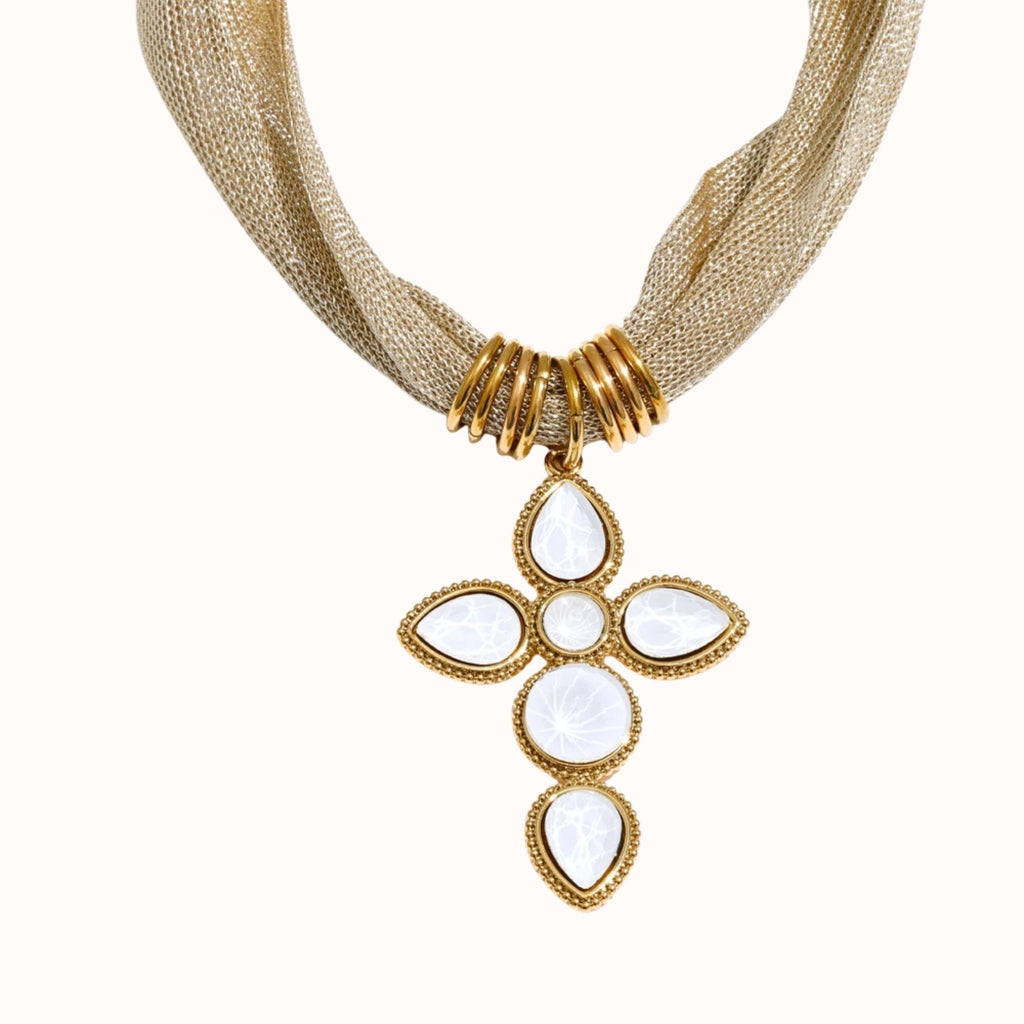 Carol Cross Necklace