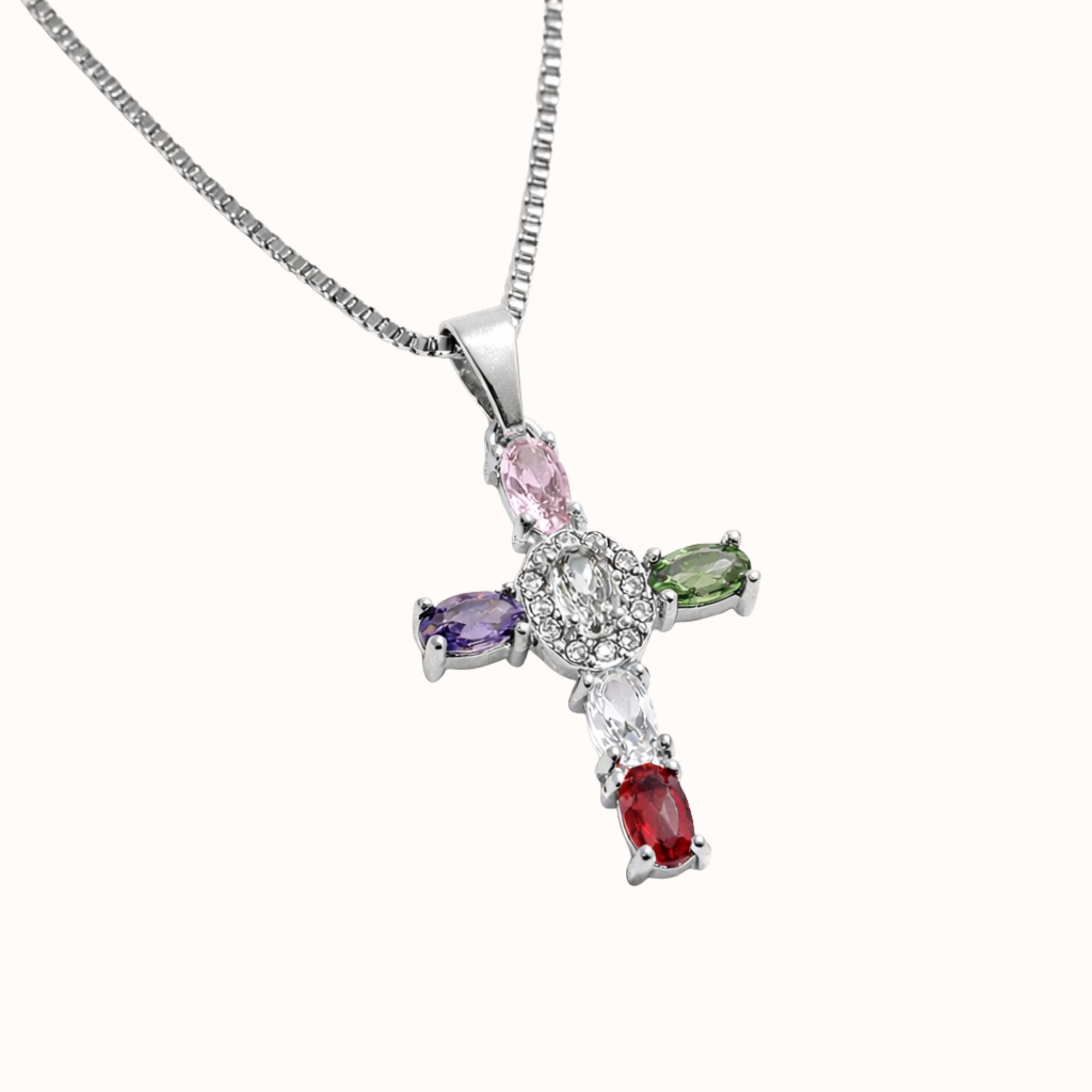 Lagoon Cross Necklace