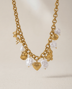 Pearls Seashell Necklace - aphoriah