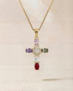 Lagoon Cross Necklace - aphoriah