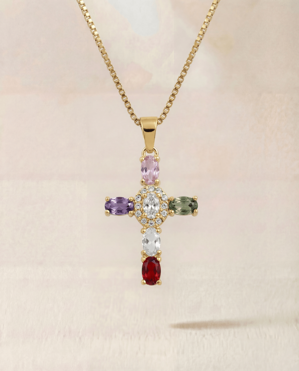 Lagoon Cross Necklace - aphoriah