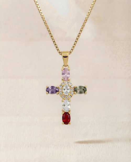 Lagoon Cross Necklace - aphoriah