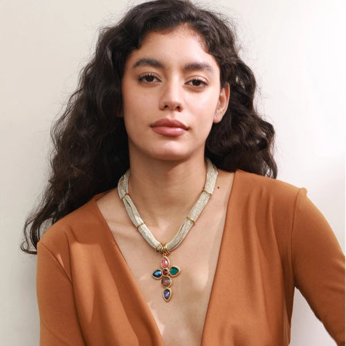 Carol Cross Necklace