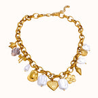 Pearls Seashell Necklace