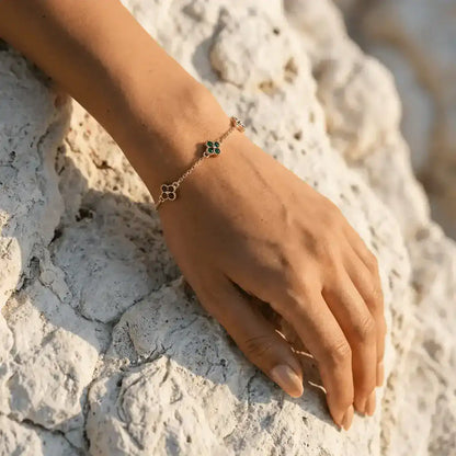 aphoriah Rosette® Chain Bracelet