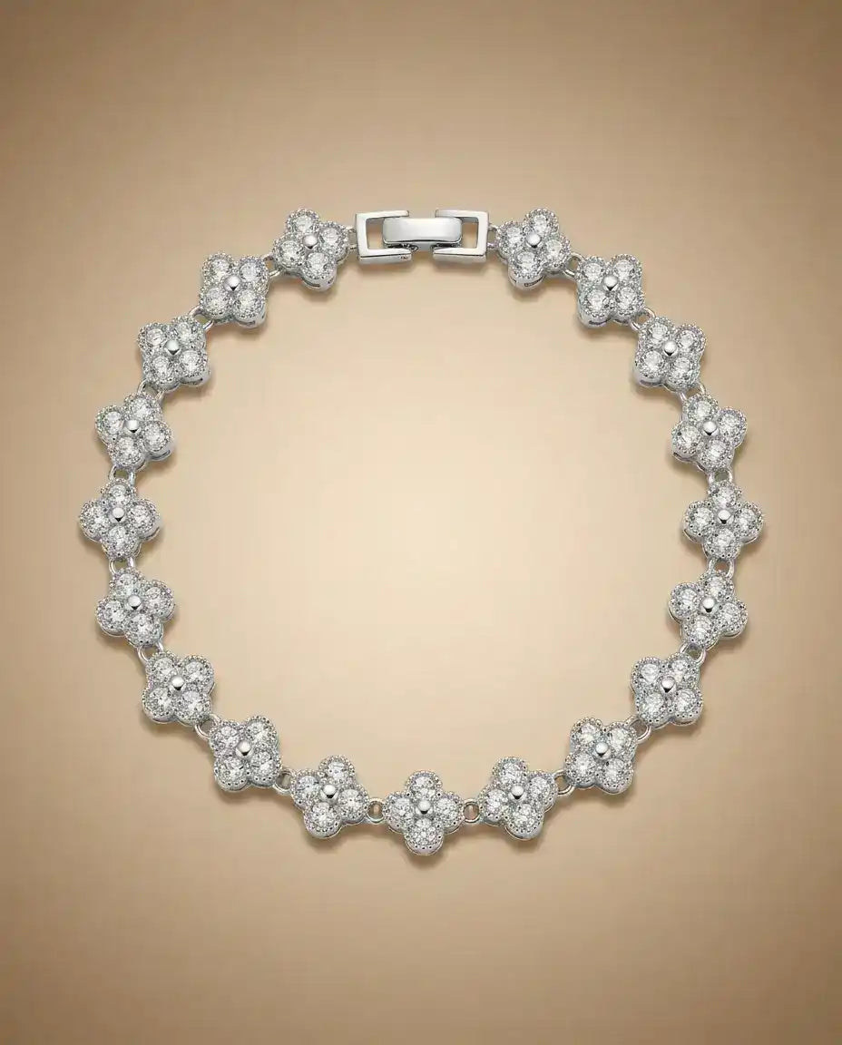 aphoriah SILVER Ivory Rosette® Signature Bracelet