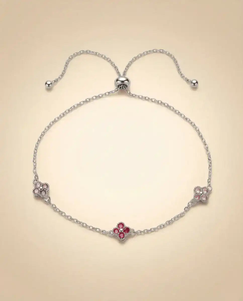 aphoriah SILVER Spectrum Rosette® Chain Bracelet