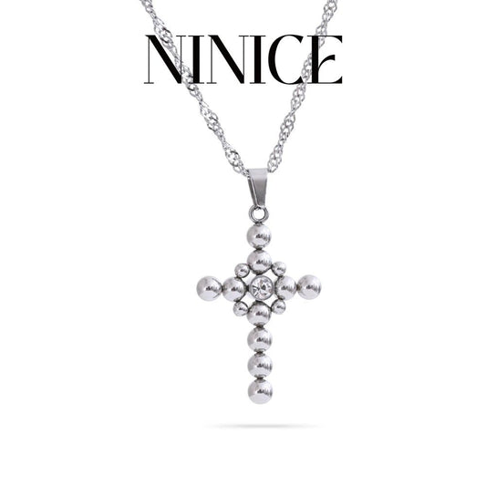 Celestia Cross Necklace - aphoriah